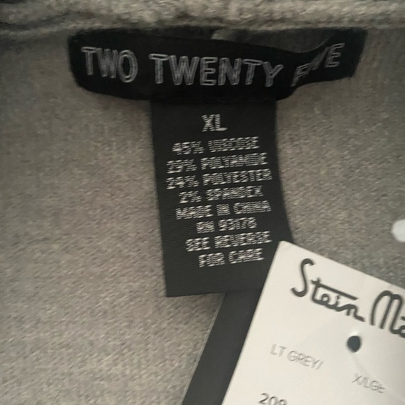 Gray Textured Knit Cardigan Sweater Open Front - Picture 4 of 7